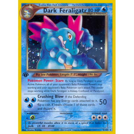 Dark Feraligatr (Holo)