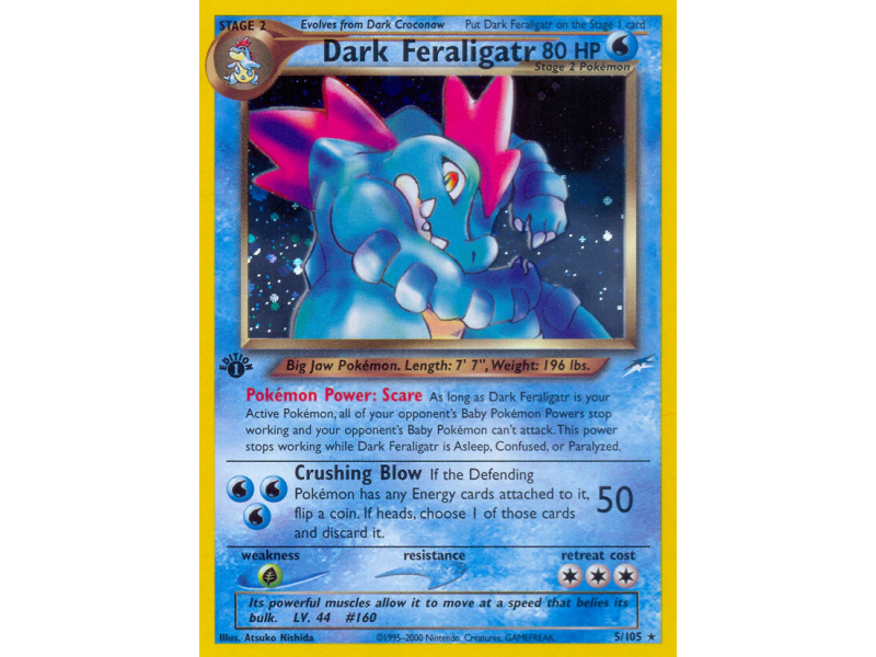 Dark Feraligatr (Holo)