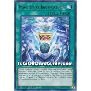 Magistus Invocation (Rare) – Genesis Impact | Carta YUGIOH en México