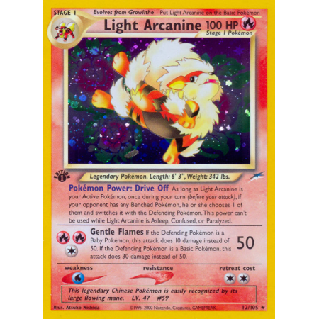 Light Arcanine (Holo)