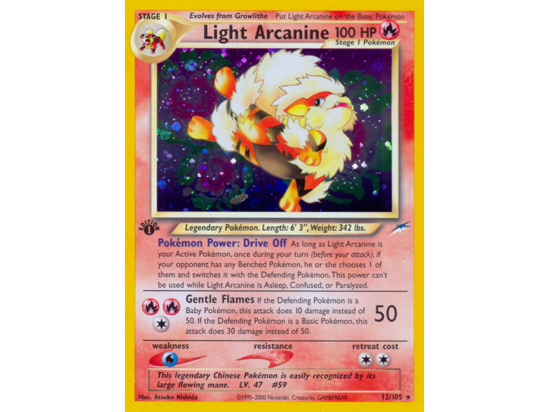 Light Arcanine (Holo)