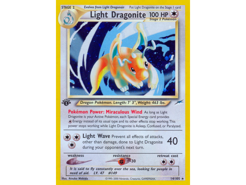 Light Dragonite (Holo)