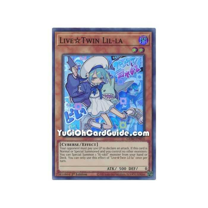 Live*Twin Lil-la (Super Rare) – Genesis Impact | Carta YUGIOH en México