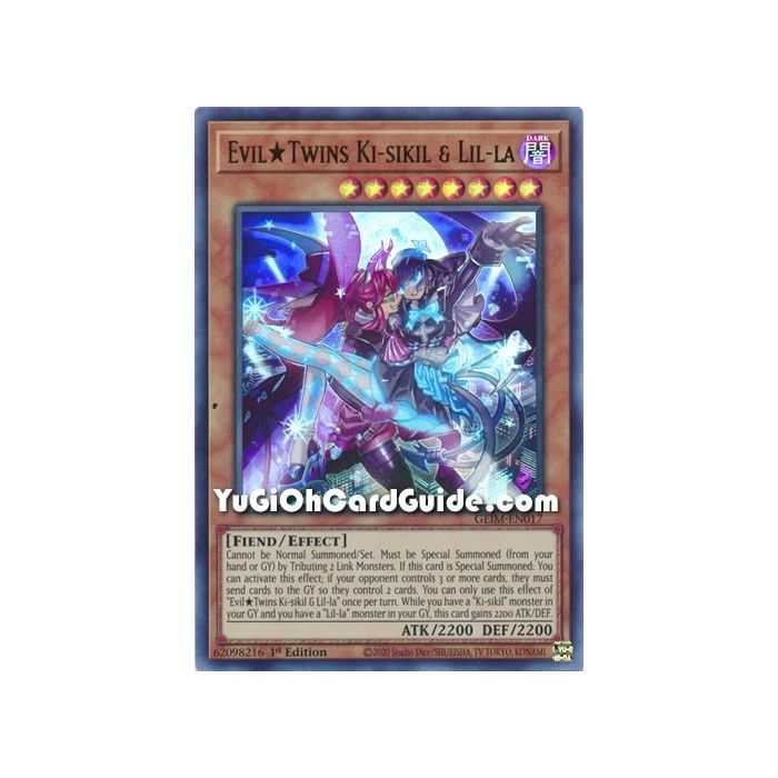 Evil*Twins Ki-sikil & Lil-la (Ultra Rare) – Genesis Impact | Carta YUGIOH en México