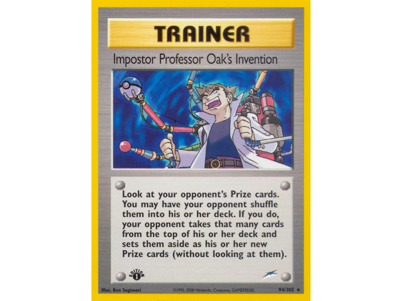 Impostor Professor Oak's Invention