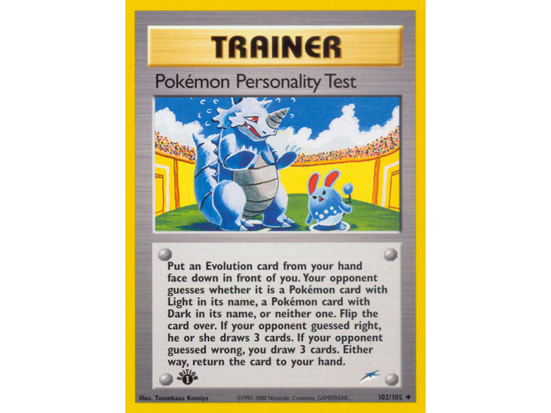 Pokémon Personality Test