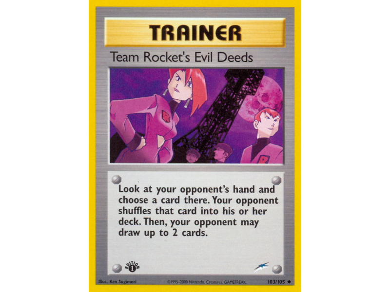Team Rocket's Evil Deeds