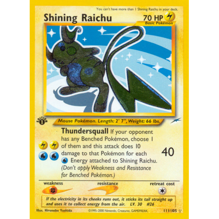 Shining Raichu
