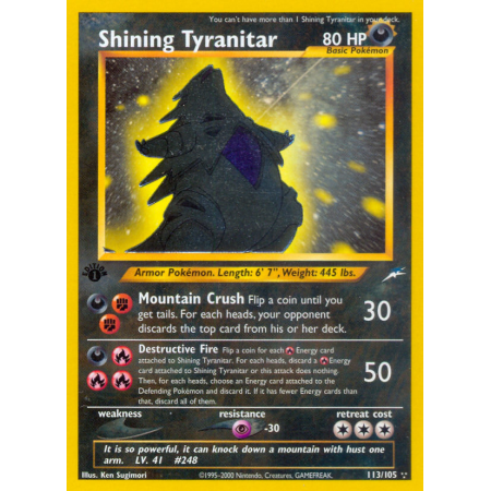 Shining Tyranitar