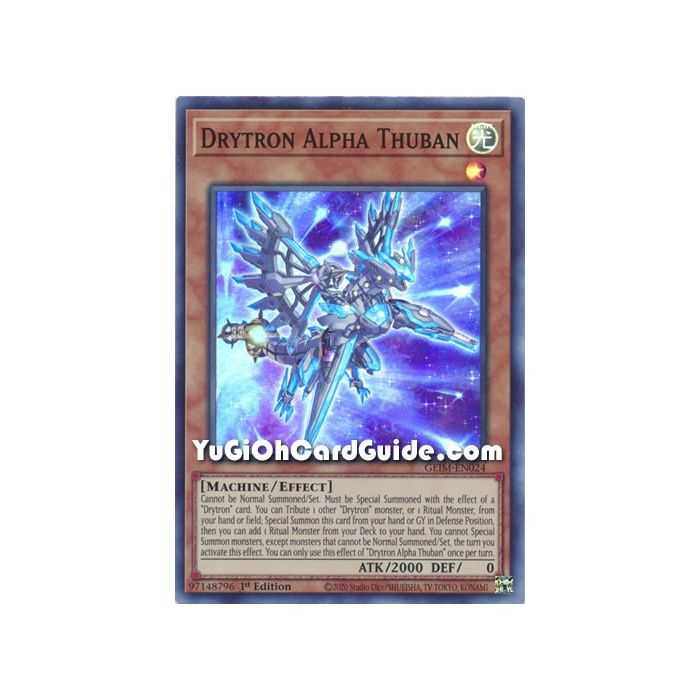 Drytron Alpha Thuban (Super Rare) – Genesis Impact | Carta YUGIOH en México