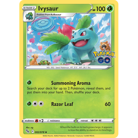 Ivysaur (Reverse Holo)