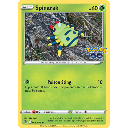 Spinarak (Reverse Holo)