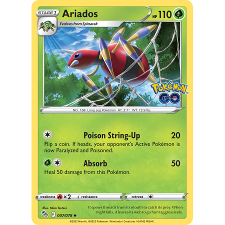 Ariados (Reverse Holo)