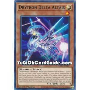 Drytron Delta Altais (Rare) – Genesis Impact | Carta YUGIOH en México