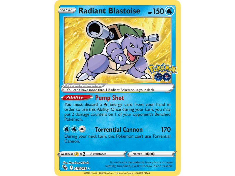 Radiant Blastoise