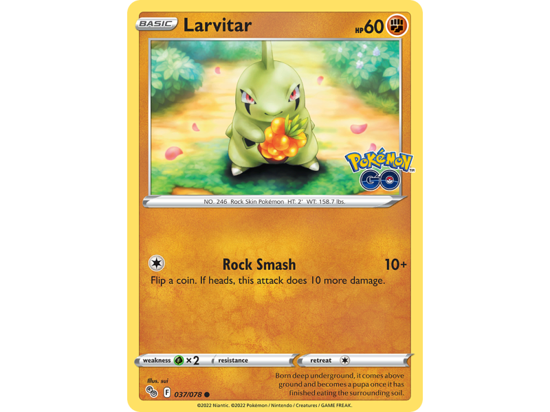 Larvitar (Reverse Holo)