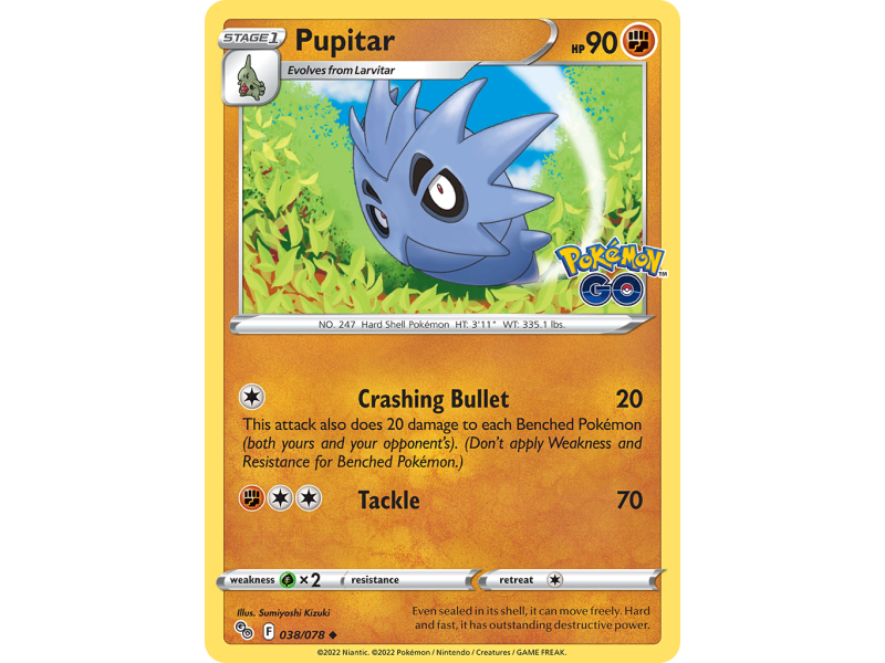 Pupitar (Reverse Holo)