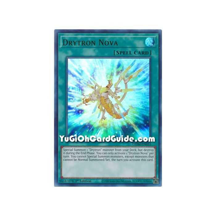 Drytron Nova (Ultra Rare) – Genesis Impact | Carta YUGIOH en México