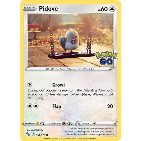 Pidove (Reverse Holo)