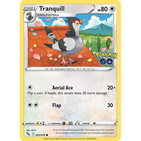 Tranquill (Reverse Holo)