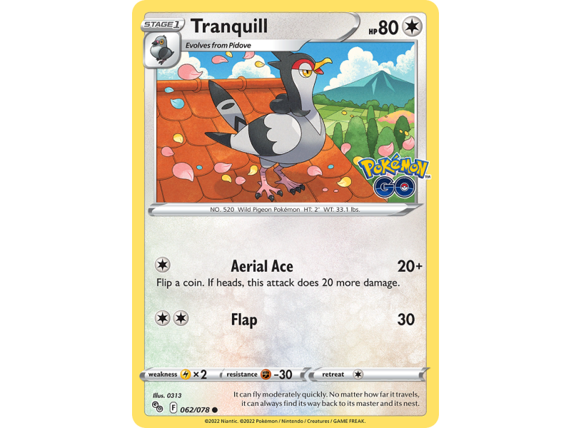 Tranquill (Reverse Holo)