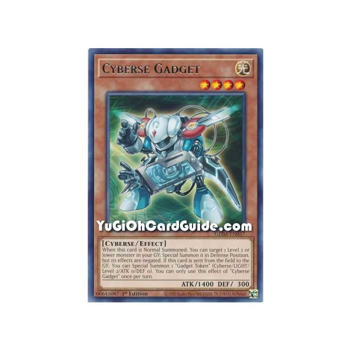 Cyberse Gadget (Rare) – Genesis Impact | Carta YUGIOH en México