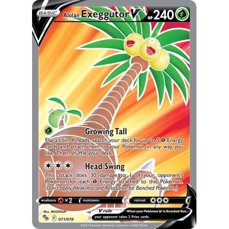 Alolan Exeggutor V