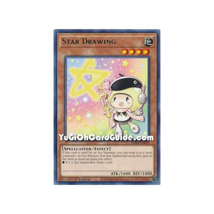 Star Drawing (Rare) – Genesis Impact | Carta YUGIOH en México