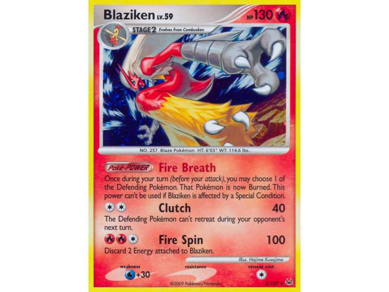 Blaziken (Reverse Holo)