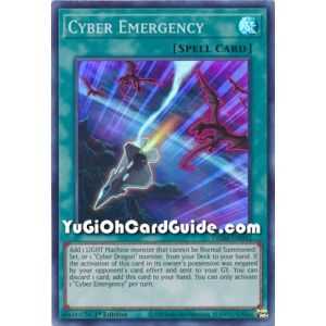 Cyber Emergency (Super Rare) – Genesis Impact | Carta YUGIOH en México