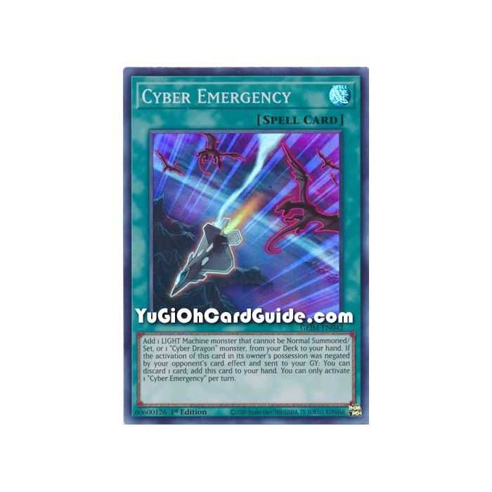 Cyber Emergency (Super Rare) – Genesis Impact | Carta YUGIOH en México