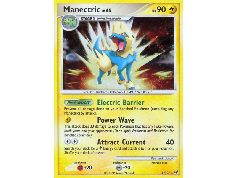Manectric (Reverse Holo)