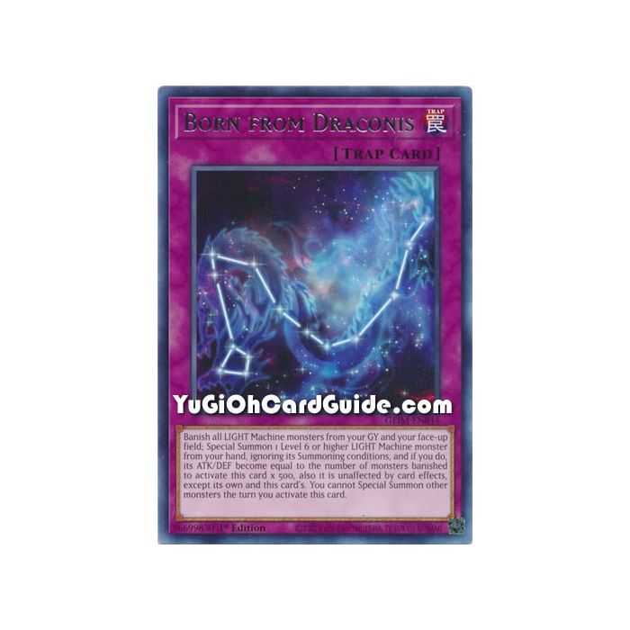 Born from Draconis (Rare) – Genesis Impact | Carta YUGIOH en México