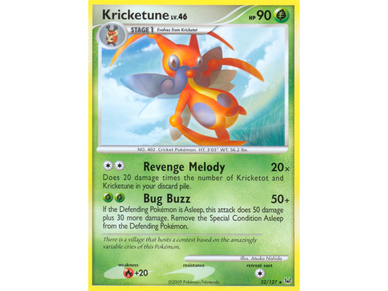 Kricketune (Reverse Holo)