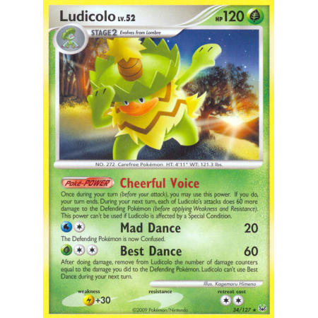 Ludicolo (Reverse Holo)