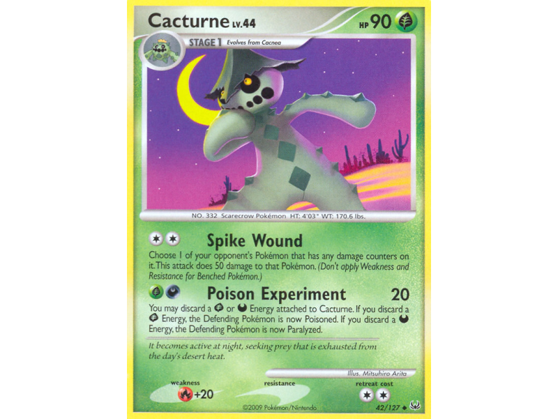 Cacturne (Reverse Holo)
