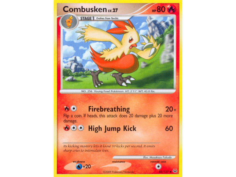 Combusken (Reverse Holo)