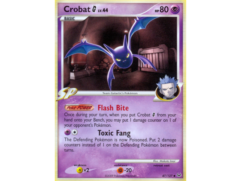 Crobat G (Reverse Holo)