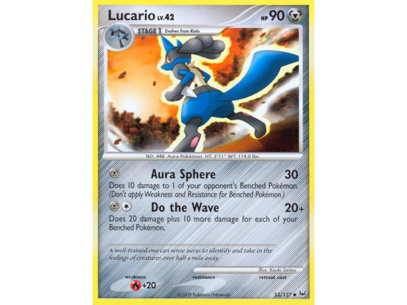 Lucario (Reverse Holo)