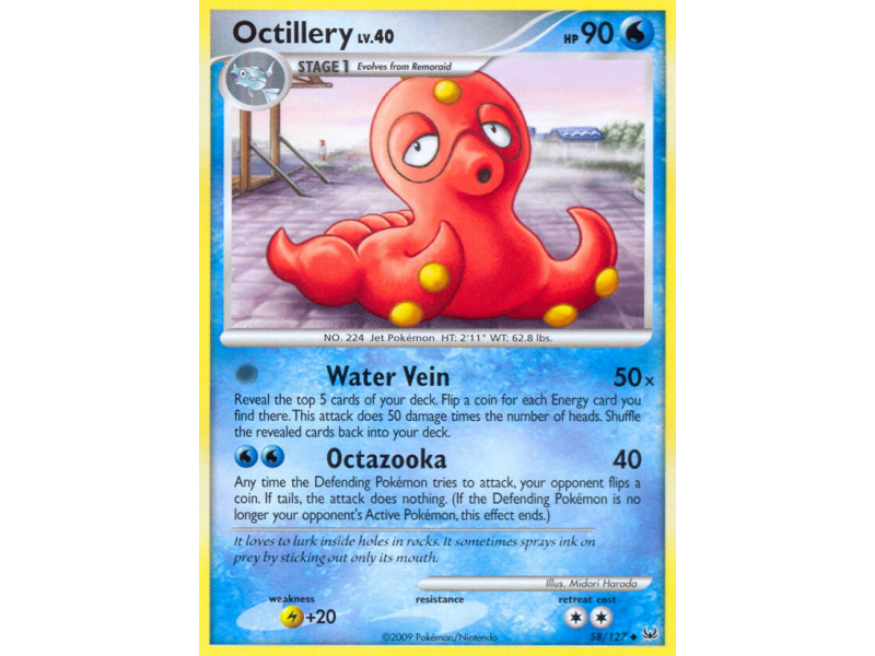 Octillery (Reverse Holo)