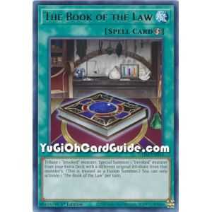 The Book of the Law (Rare) – Genesis Impact | Carta YUGIOH en México