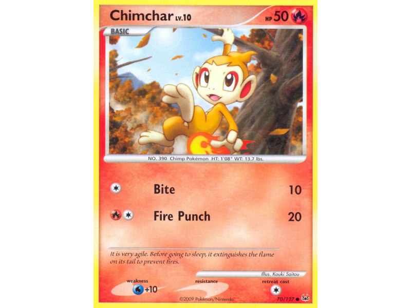 Chimchar (Reverse Holo)