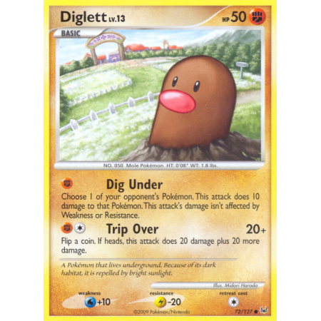 Diglett (Reverse Holo)