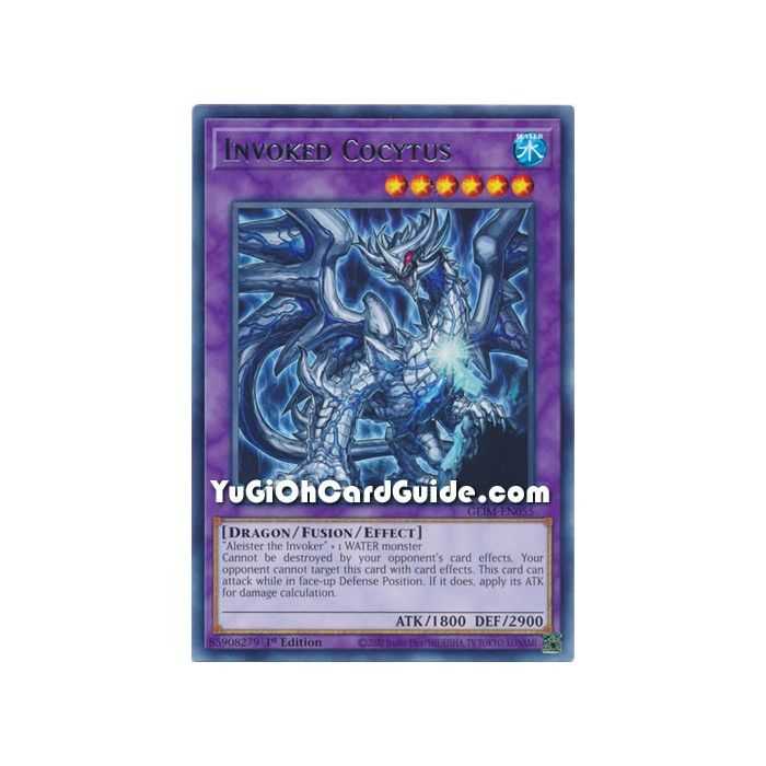 Invoked Cocytus (Rare) – Genesis Impact | Carta YUGIOH en México