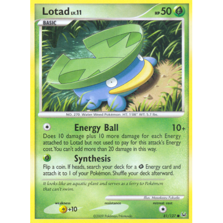 Lotad (Reverse Holo)