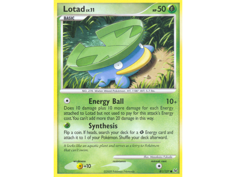 Lotad (Reverse Holo)