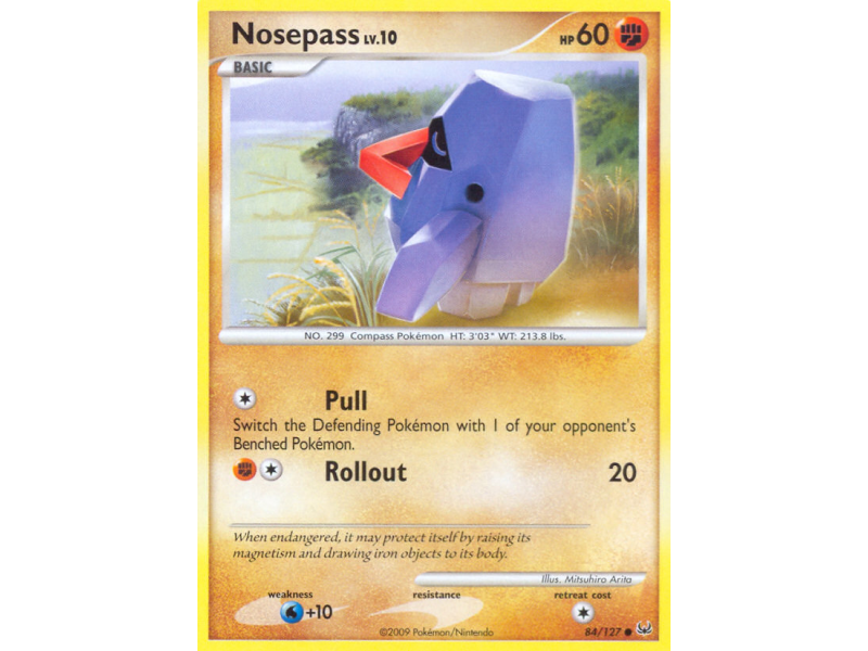 Nosepass (Reverse Holo)
