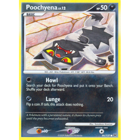 Poochyena (Reverse Holo)