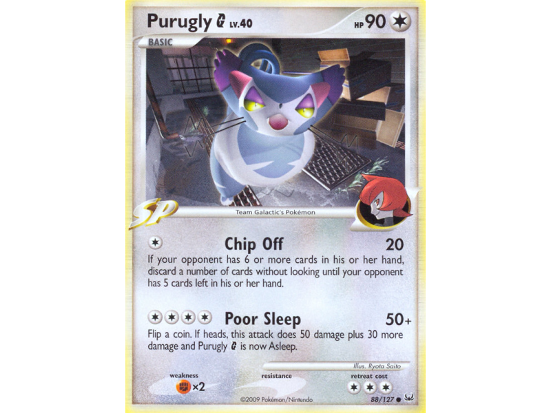 Purugly G (Reverse Holo)