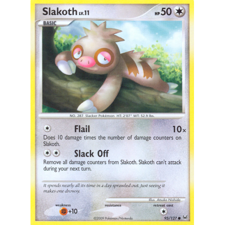 Slakoth (Reverse Holo)
